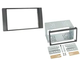 Einbaurahmen Set Doppel DIN Autoradio für Ford Focus Fiesta Fusion 2004-2013 ant