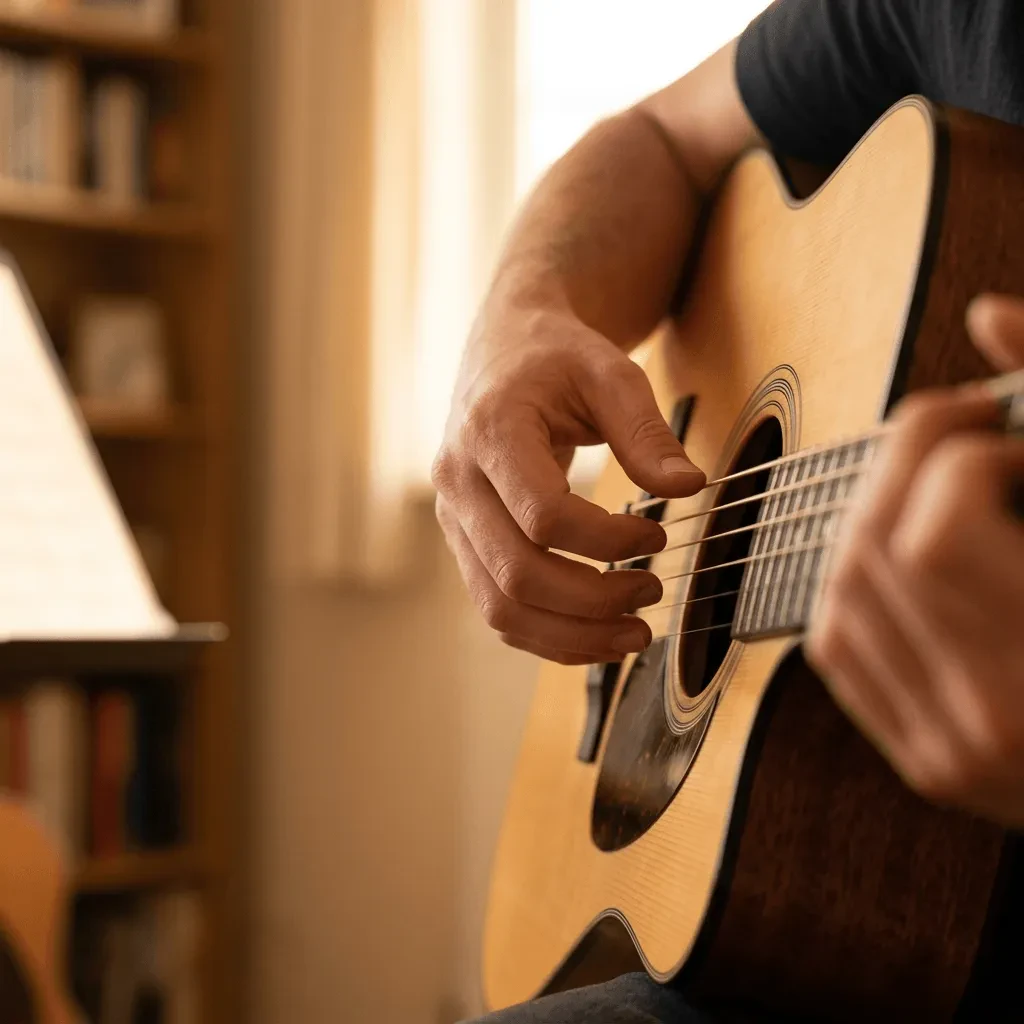 Как играть фингерстайл на гитаре