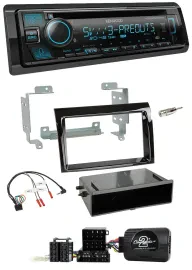 Kenwood Bluetooth USB CD Lenkrad DAB Autoradio für Fiat Ducato 2006-2008 piano