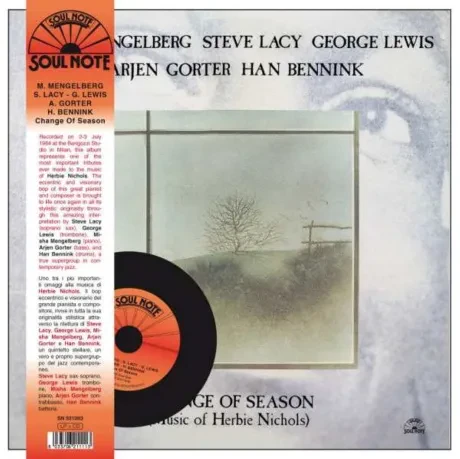 Виниловая пластинка Misha Mengelberg / Steve Lacy / George Lewis / Arjen Gorter – Change Of Season