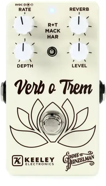 Педаль эффектов для электрогитары Keeley Verb-o-Trem Eddie Heinzelman Reverb Tremolo