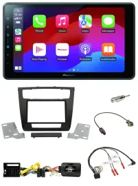 Pioneer Bluetooth 2DIN USB Lenkrad DAB Autoradio für BMW 1er aut. Klima E81/E82/