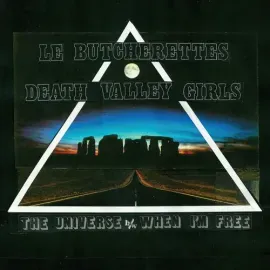 Виниловая пластинка Le Butcherettes - The Universe b/w When I'm Free (Clear w/ Opaque Pink Splatter)