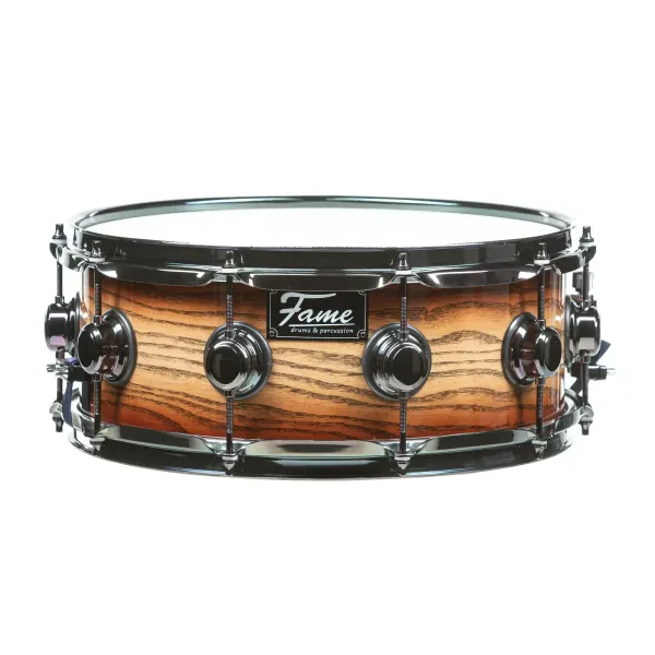Fame Fortress Snare 14"x5,5" Brown Burst - Snare Drum