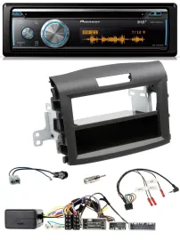 Автомагнитола Pioneer DAB, USB, CD, Bluetooth для Honda CR-V (с 2013), черная