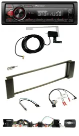 Автомагнитола Pioneer 1 DIN MP3 DAB USB для Audi A3/A6 (CAN-Bus, 2000–2004)