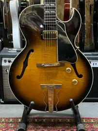 Электрогитара полуакустическая Gibson ES-165 Herb Ellis Signature H Vintage Sunburst Case USA 2001