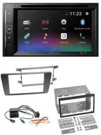 Pioneer Bluetooth MP3 USB 2DIN DAB DVD Autoradio für Skoda Octavia 04-13 Scout 0