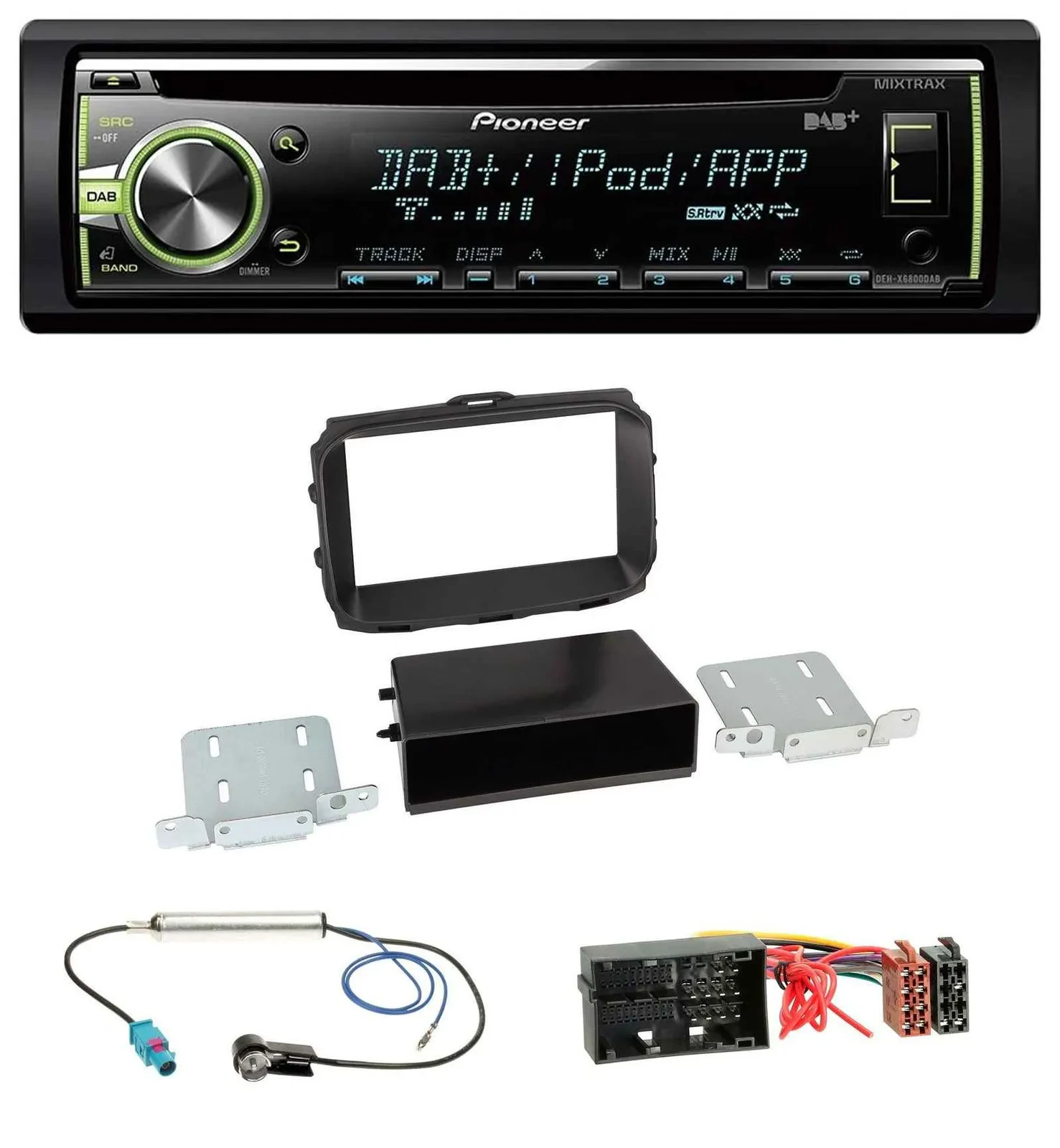Автомагнитола Pioneer DAB USB MP3 AUX CD для Alfa Romeo Giulietta 940 (с 2013)