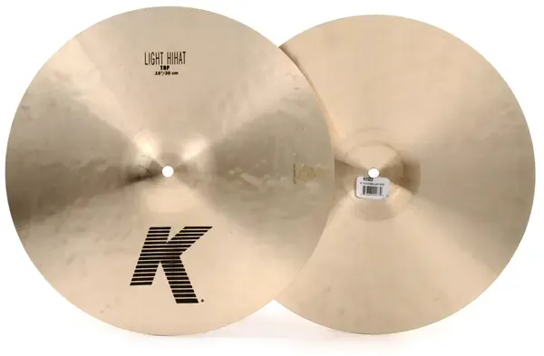 Тарелка барабанная Zildjian 15" K Light Hi-Hat (пара)