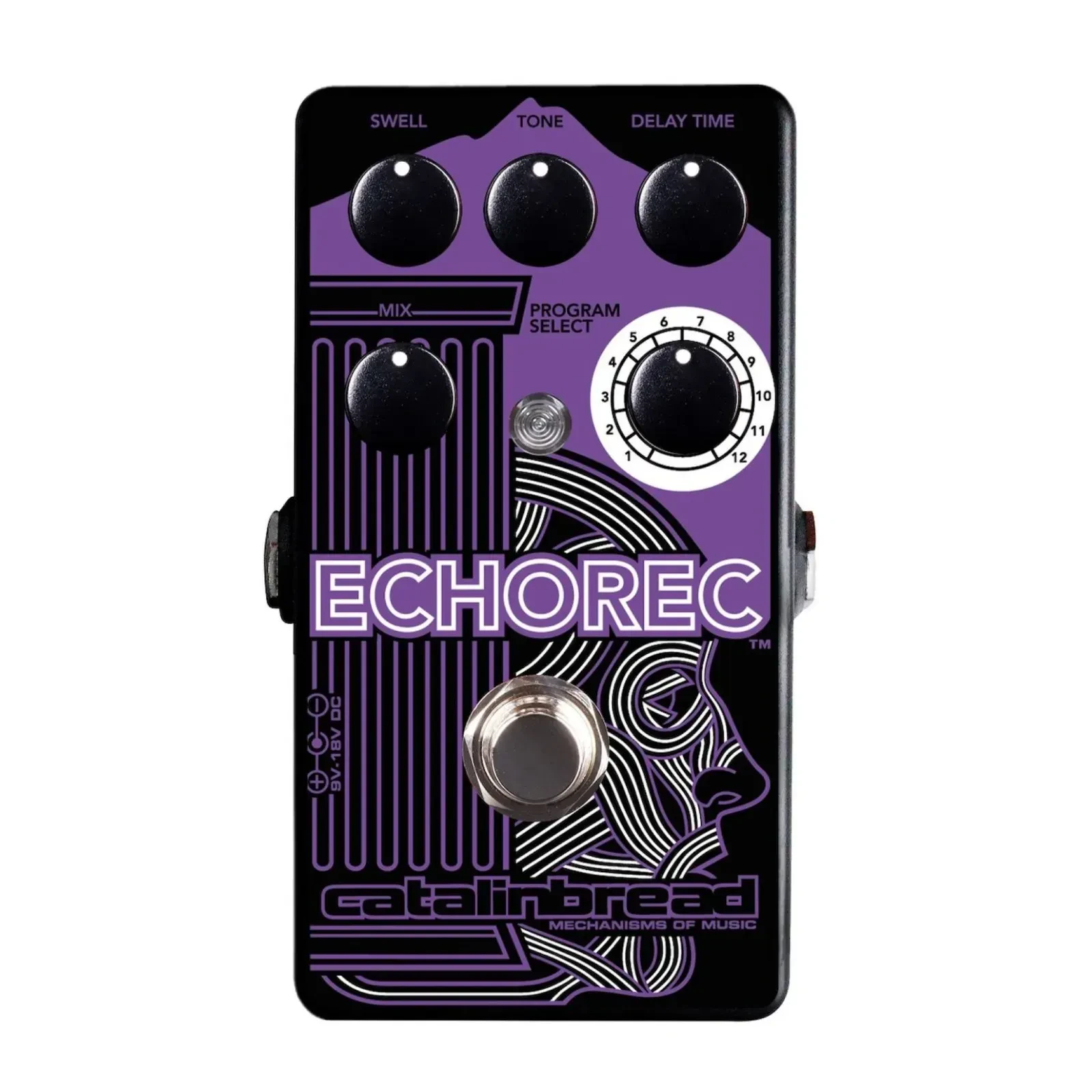 Педаль эффектов для электрогитары Catalinbread ECHOREC MultiHead Delay