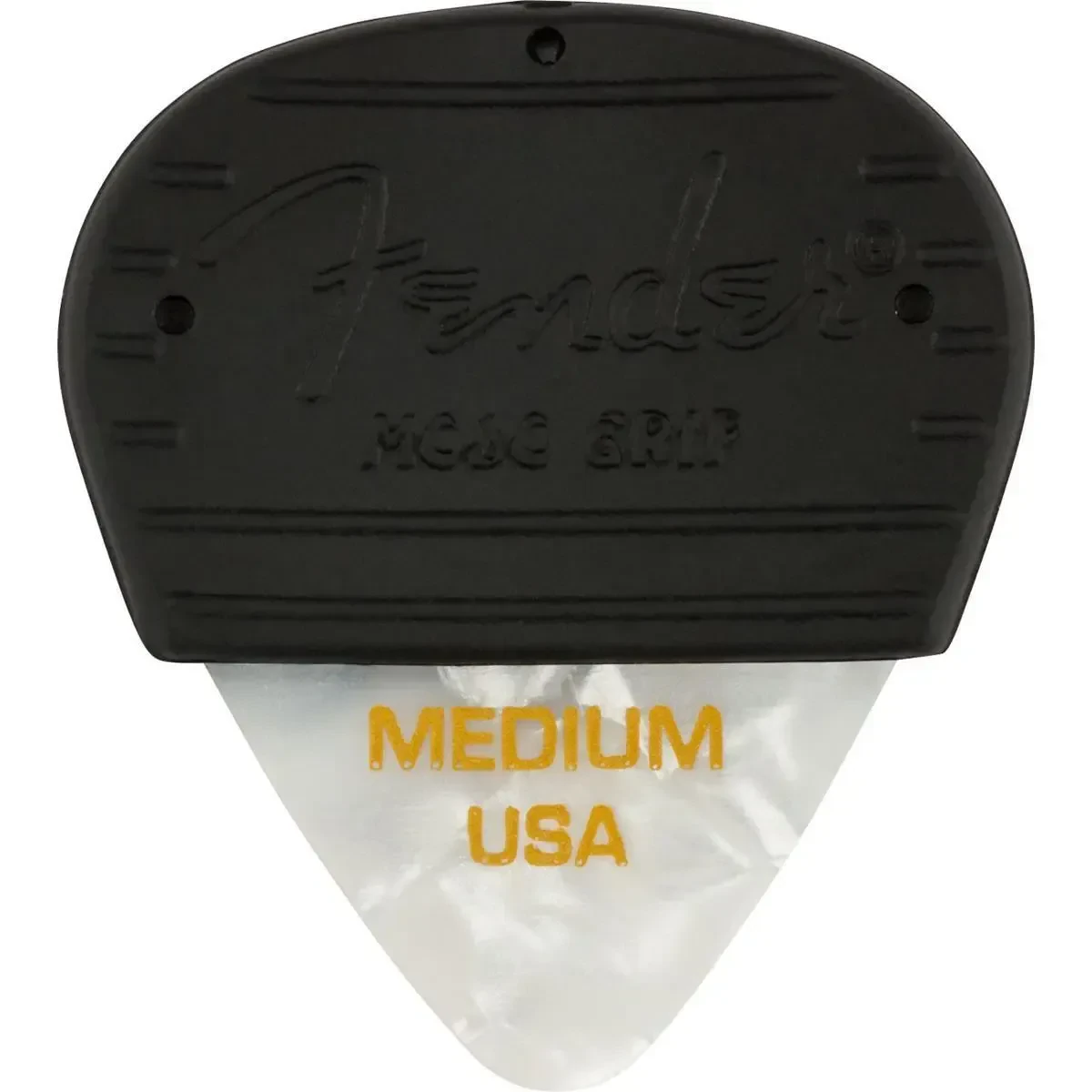 Медиаторы Fender 351 Shape Mojo Grip Celluloid Guitar Picks Medium White Moto 3-Pack