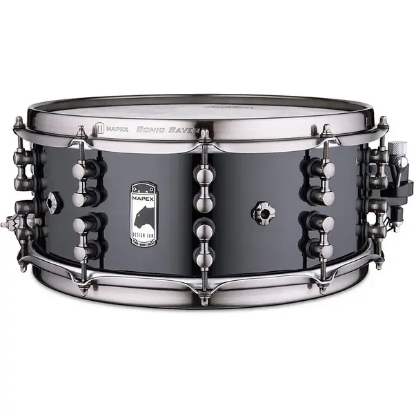 Малый барабан Mapex Black Panther Design Lab Maximus Mahogany 14x6 Piano Black