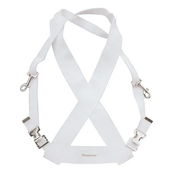 Ремни для маршевого бас-барабана Ludwig LF-350 Bass Drum Sling White