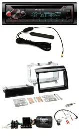 Pioneer USB DAB Lenkrad Bluetooth CD Autoradio für Fiat Ducato 12-15 piano schwa