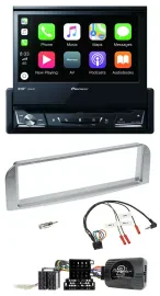 Pioneer DVD Bluetooth DAB USB Lenkrad Autoradio für Alfa GT 147 2007-2010 silber