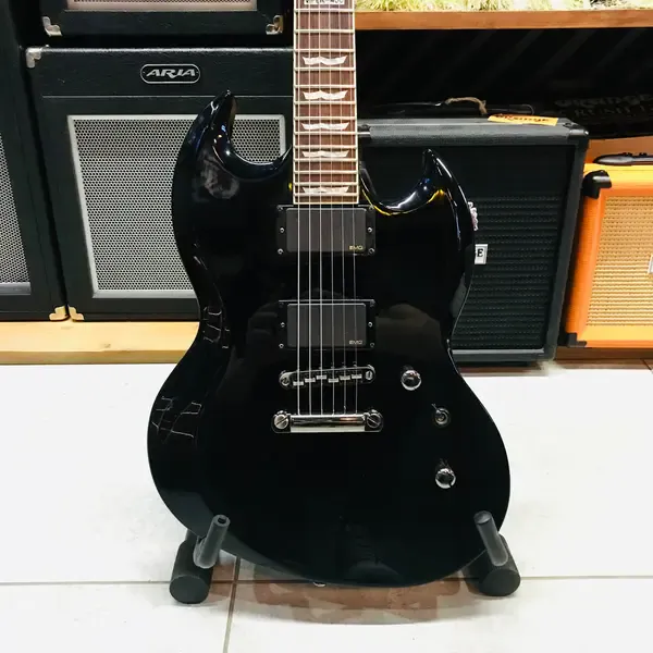 Электрогитара LTD Viper 400 HH Black Korea 2007