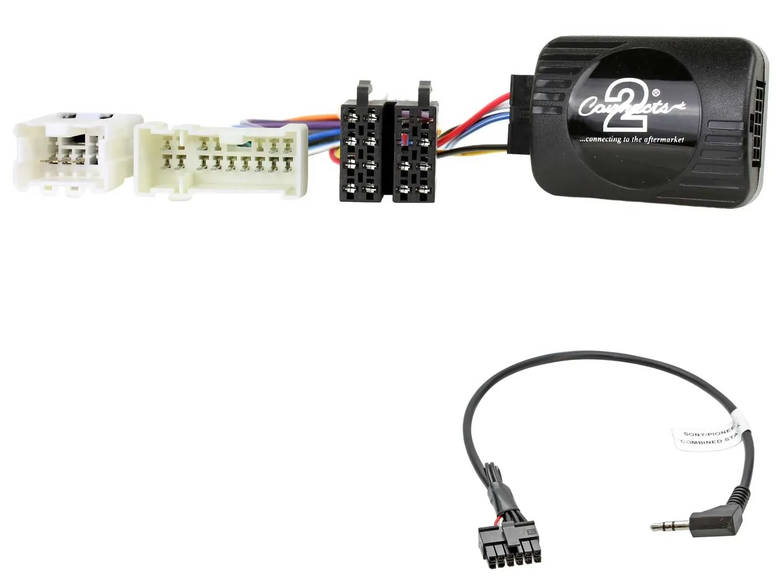 Connects2 Lenkradadapter für Nissan Almera Primera Terrano Blaupunkt Pioneer 42-