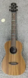 Luna UKE HTB ZBR High Tide Zebrawood Acoustic Electric Baritone Ukulele
