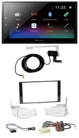 Pioneer DAB MP3 Bluetooth 2DIN USB Autoradio für Nissan Micra Note ab 2013