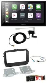 Pioneer USB MP3 2DIN Bluetooth DAB Autoradio für Alfa Giulietta 940 Facelift ab