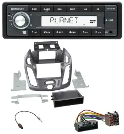 Continental USB MP3 AUX 1DIN Autoradio für Ford Transit Connect 12-18 Display Pe