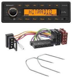 Continental 1DIN USB AUX MP3 Autoradio für Mercedes E-Klasse W124 S-Klasse W126