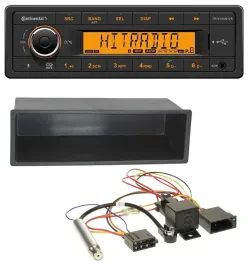 Continental MP3 Bluetooth AUX USB Autoradio für VW Polo T4 Passat Golf (98-04)