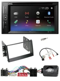 Pioneer Bluetooth Lenkrad USB 2DIN DAB DVD Autoradio für Kia Soul 2009-2011