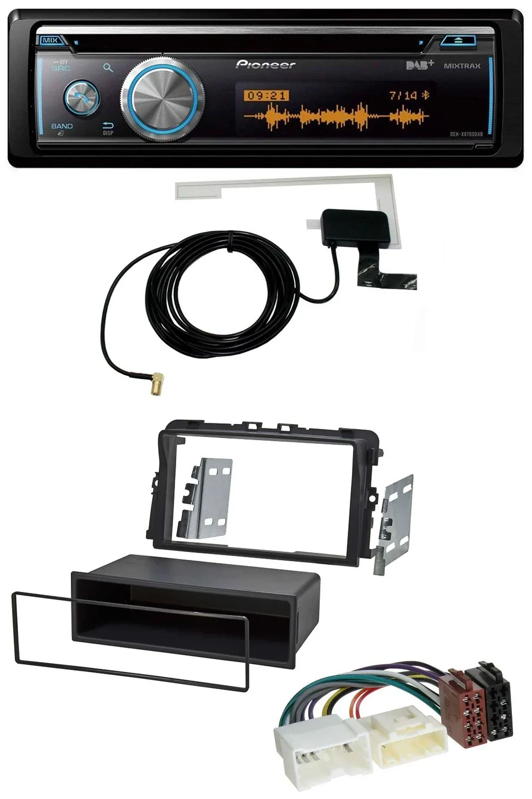 Автомагнитола для Opel Vivaro Pioneer Bluetooth, DAB, USB, CD