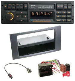 Blaupunkt USB DAB SD MP3 Bluetooth Autoradio für Ford Fiesta Focus 04-08 anthraz