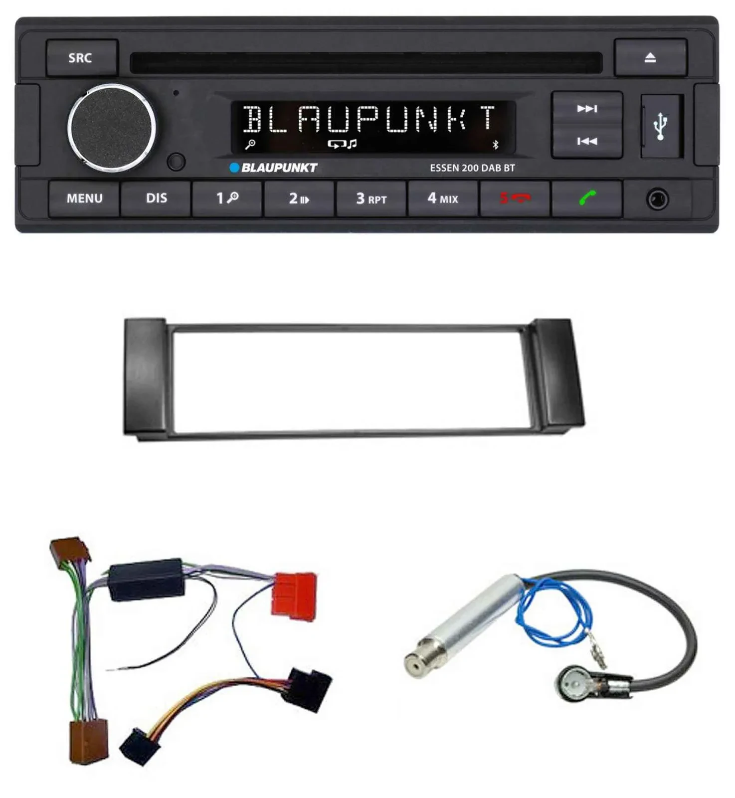 Blaupunkt USB MP3 Bluetooth DAB CD Autoradio für Audi A3 8L 00-03 A6 C5 00-04 Ak