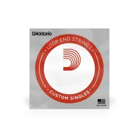 Одиночная струна для народных инструментов D'Addario LE023PB Loop End Phosphor Bronze Wound 023