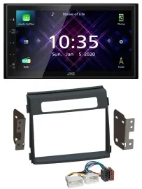 JVC DAB 2DIN MP3 Bluetooth USB Autoradio für Kia Soul AM Facelift 11-14