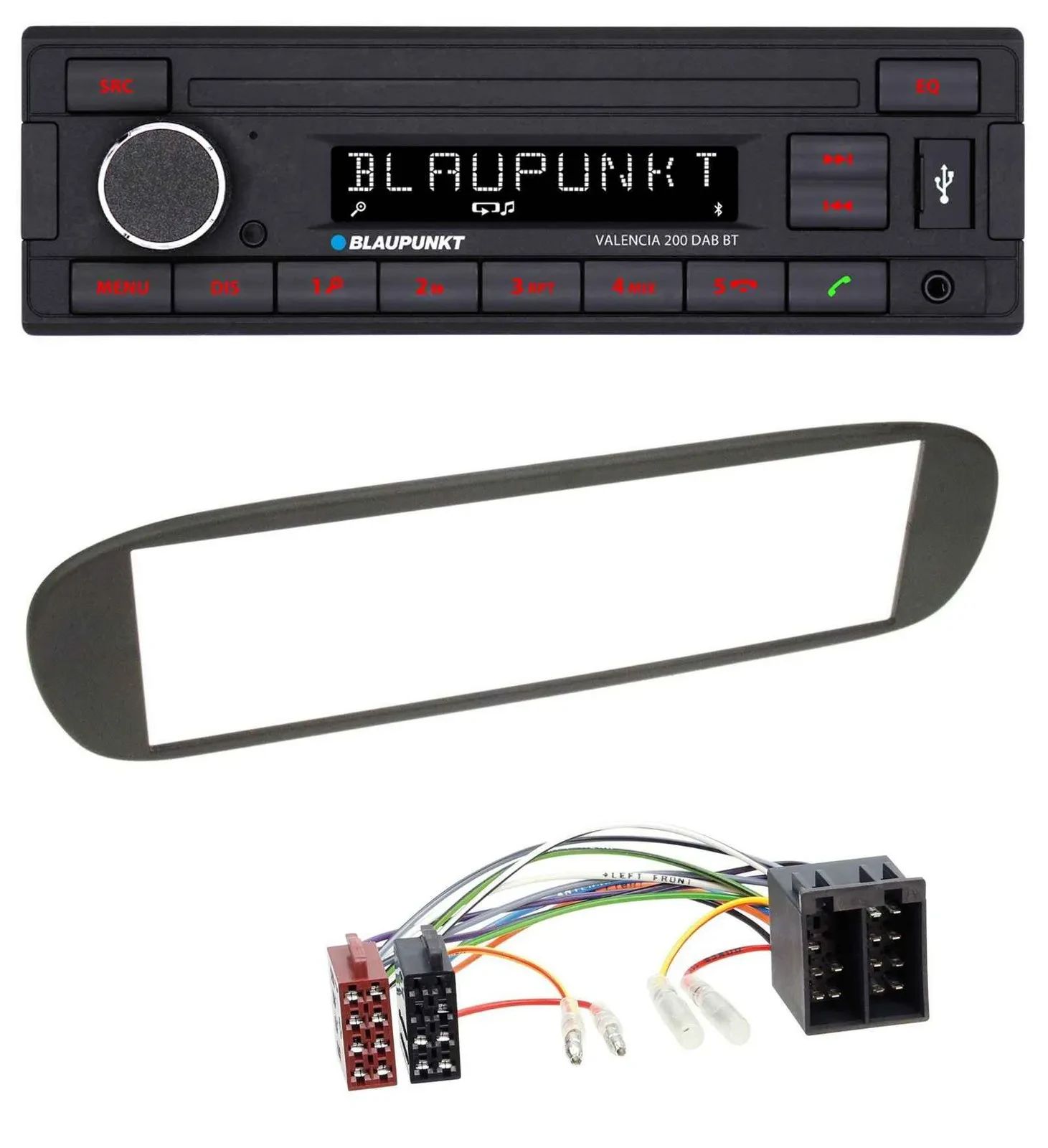 Автомагнитола для Fiat Barchetta Blaupunkt DAB, MP3, Bluetooth, USB