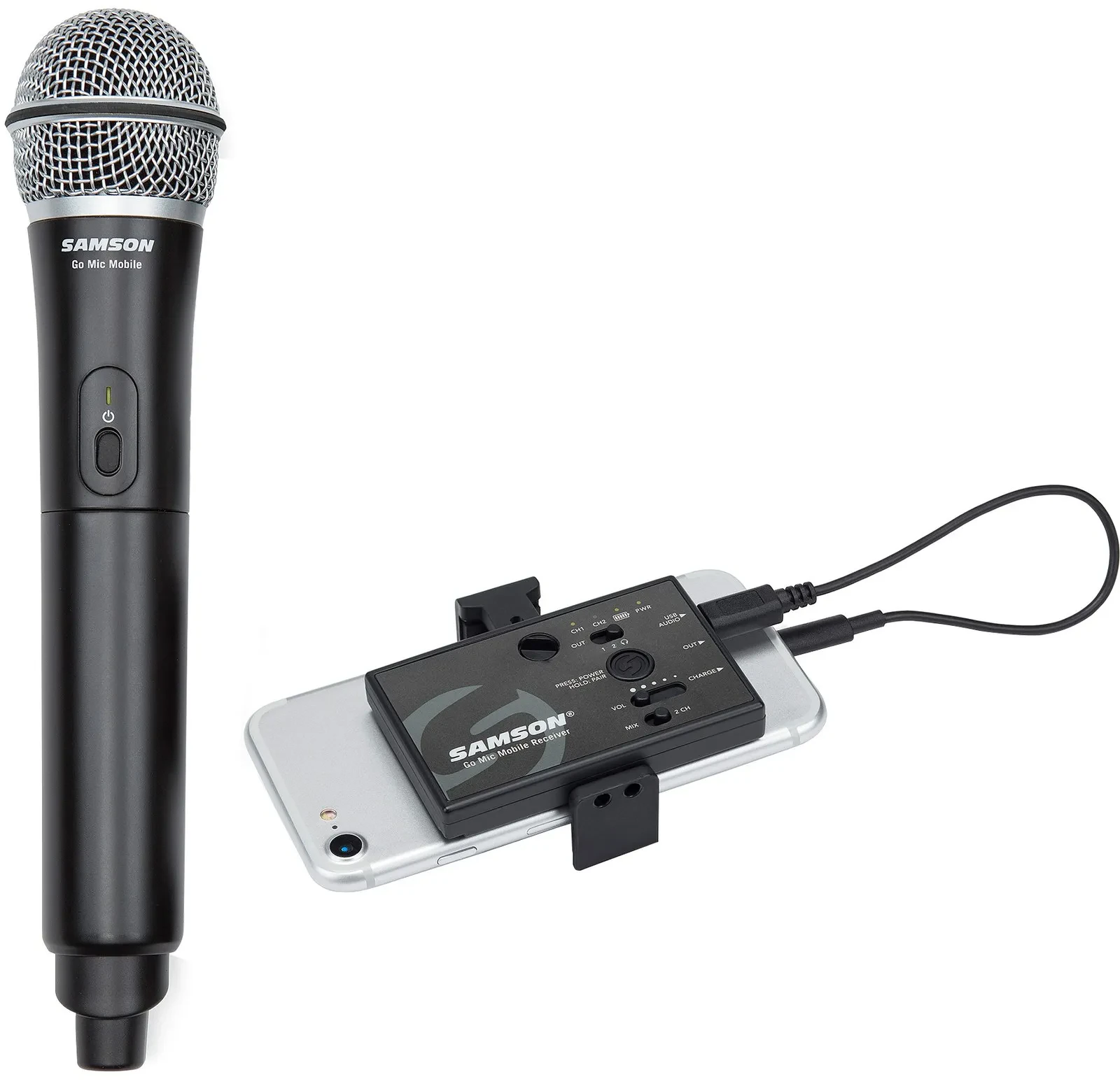 Б/У Микрофонная радиосистема для мобильного видео Samson Go Mic Mobile