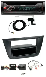 Автомагнитола Pioneer DAB, CD, USB, Bluetooth, совместима с кнопками на руле, для Seat Altea/Toledo (2004–2009)