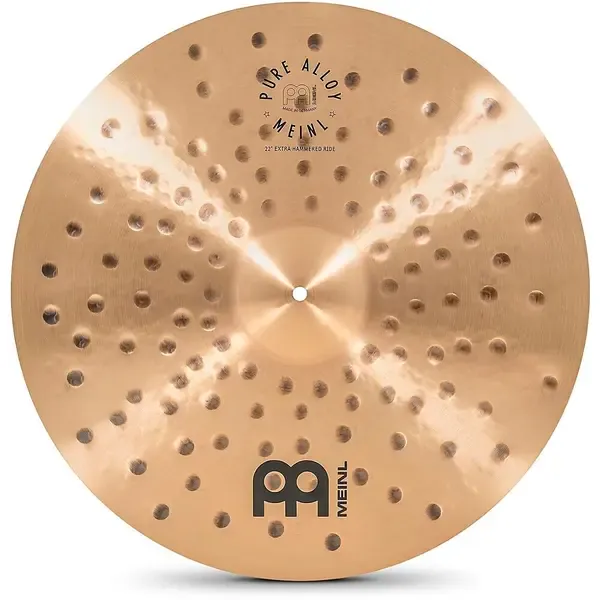 Тарелка барабанная MEINL 22" Pure Alloy Extra Hammered Ride