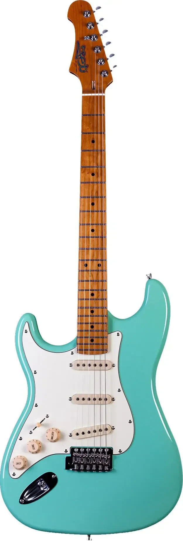 Электрогитара JET Guitars JS-300 Stratocaster SSS Maple FB Left-Handed Sea Foam Green