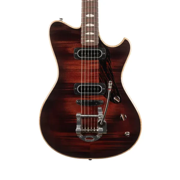 Powers Electric A-Type Select Maple PF42 Camtail B176 - Cabernet Red
