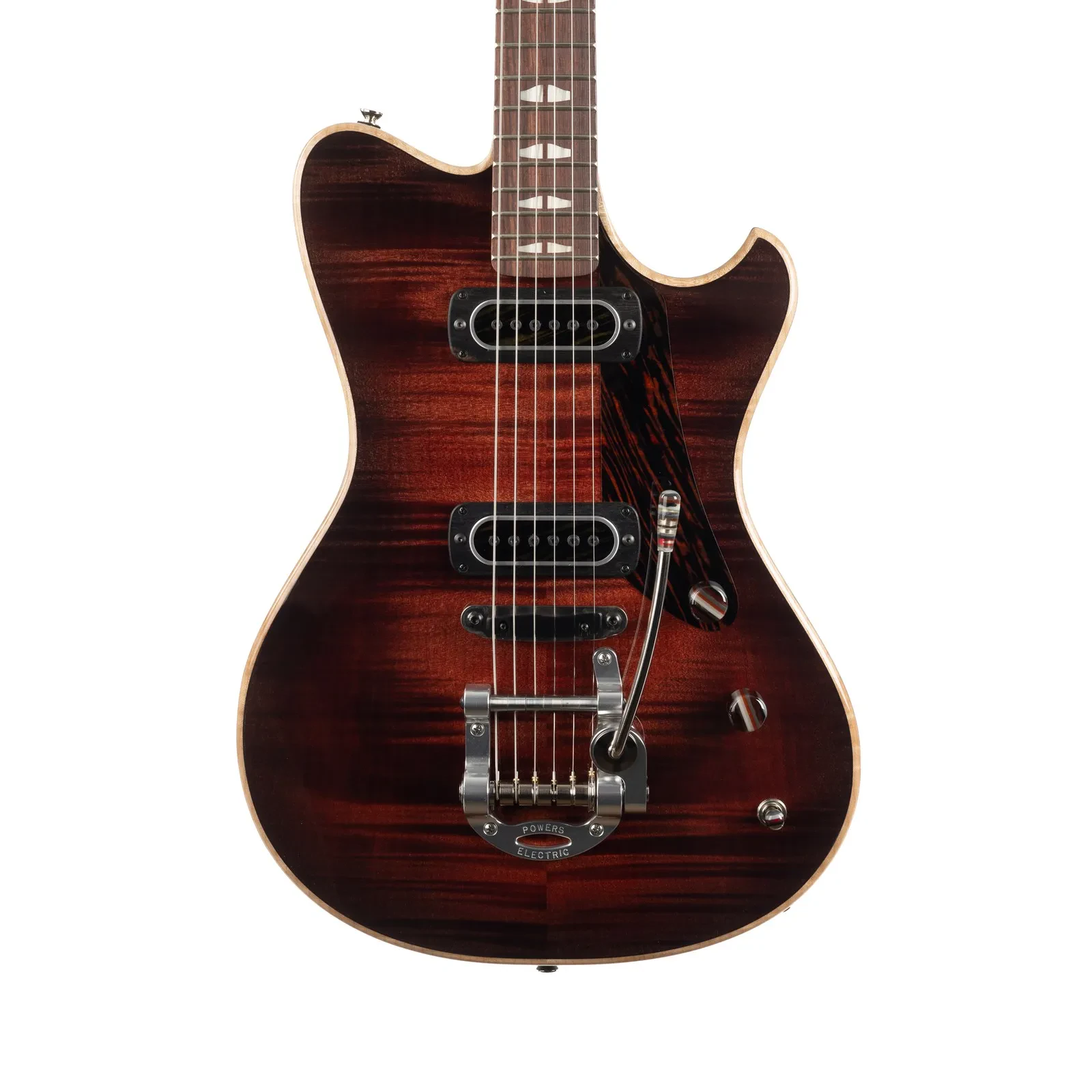 Powers Electric A-Type Select Maple PF42 Camtail B176 - Cabernet Red