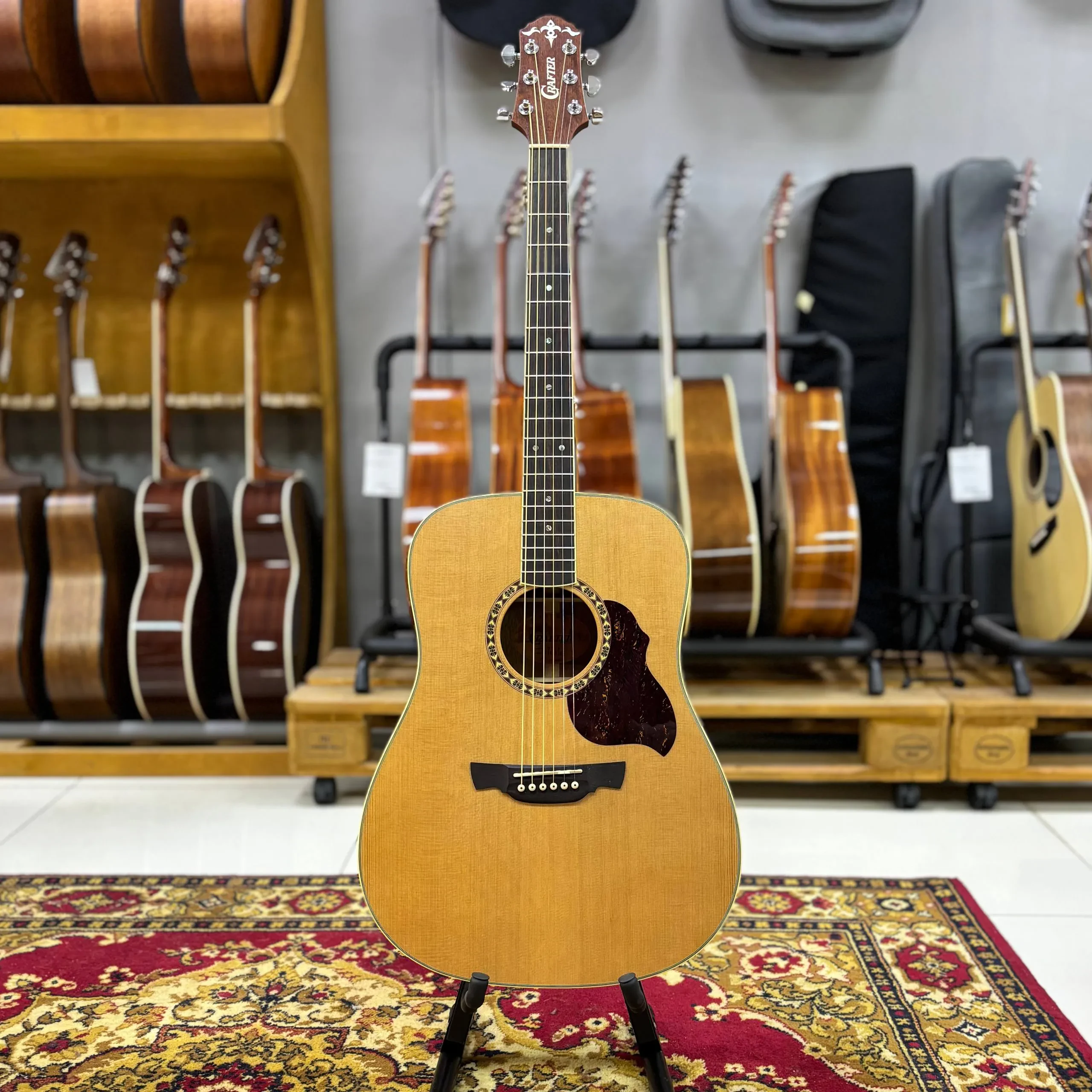 Акустическая гитара Crafter D-7/N 2018s с чехлом