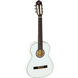 Классическая гитара Ortega Family R121 3/4 Gloss White