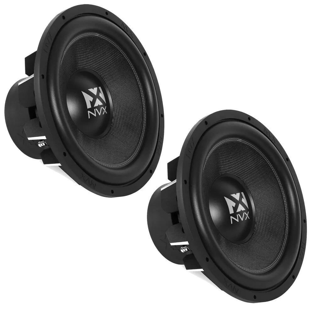NVX VCW154v3 (VCW154 Version 3) | 3000 Watt Dual 4-ohm 15" Subwoofer