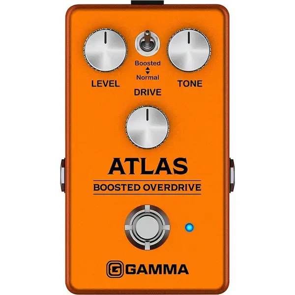 Педаль эффектов для электрогитары GAMMA ATLAS Boosted Overdrive