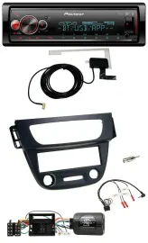 Pioneer Bluetooth DAB USB Lenkrad Autoradio für Renault Megane III 09-12 schwarz