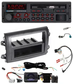 Blaupunkt SD Lenkrad USB Bluetooth DAB Autoradio für Fiat Ducato Serie 8 ab 2021