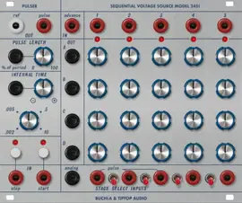 Модульный студийный синтезатор Tiptop Audio & Buchla 245t Sequential Voltage Source Eurorack Module