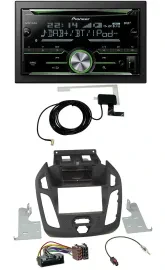 Pioneer CD USB MP3 Bluetooth 2DIN DAB Autoradio für Ford Transit 12-18 ohne Disp