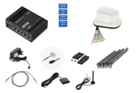 Teltonika 5G WLAN Router RUTX50-12V Antenne DZ_ANT1030W weiß TEL-RUTX50B-1030W